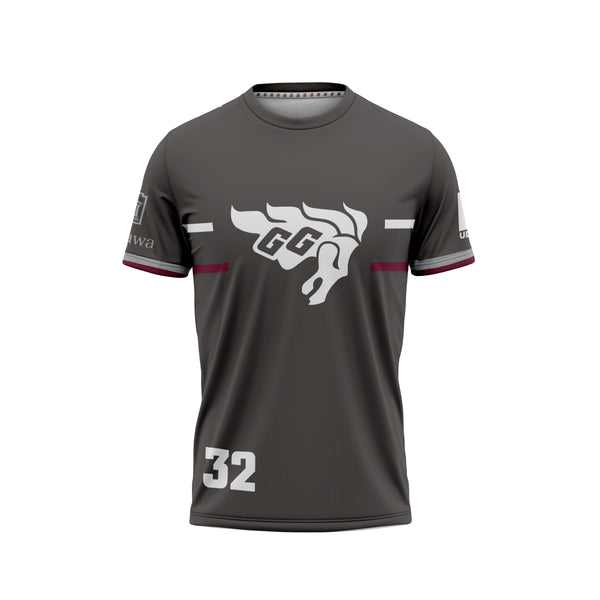 Full Sub N-Knit Short Sleeve (DARK) | University of Ottawa Gee Gees Womens Summer 2025