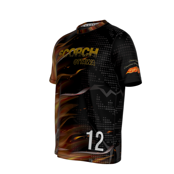 Full Sub N-Knit Short Sleeve (DARK) | Ottawa Scorch Summer 2026