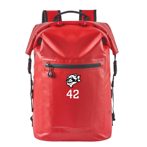 Technical Roll Top Waterproof Backpack 35L (RED) | Toronto Suspect 2025 Fan Store