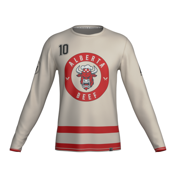 Full Sub N-Knit Long Sleeve (LIGHT) | Alberta Flatball Club - Beef August 2026