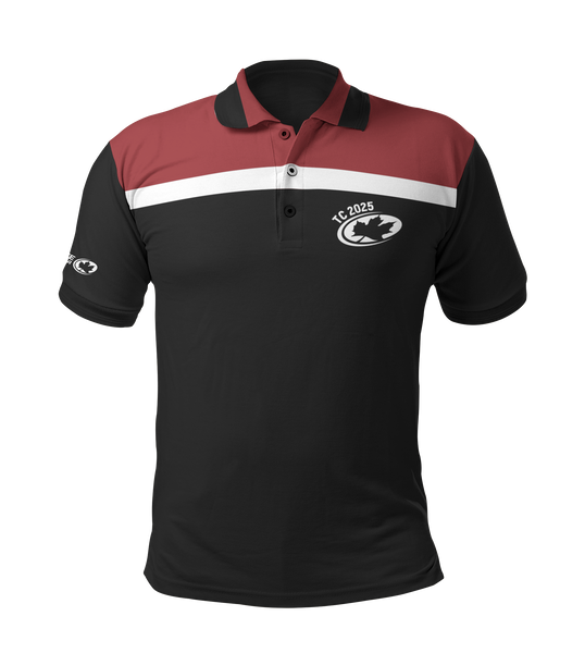 Full Sub N-Knit Polo (COACH BLACK) | Team Canada U24 July 2025