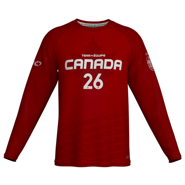 Full Sub APX Long Sleeve (PLAYING RED) | Team Canada U20 Mixed June 2026
