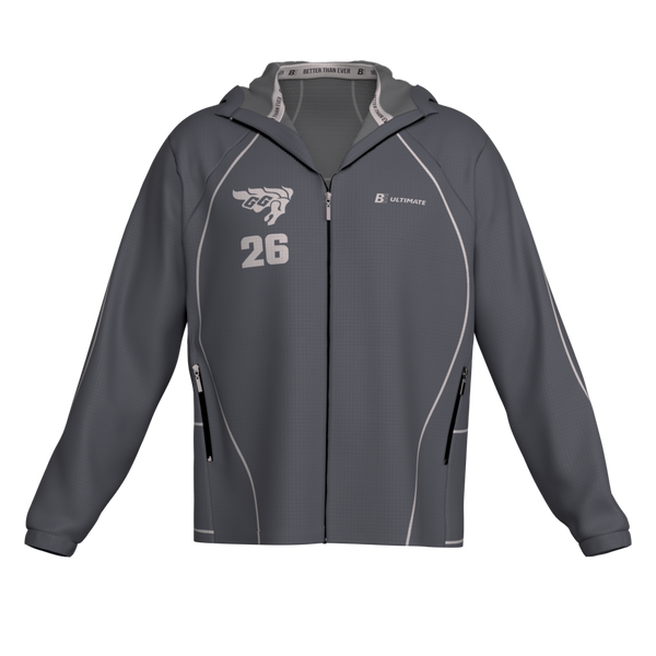 Full Sub GridTech Hooded Jacket | University of Ottawa Gee Gees Mens Summer 2026