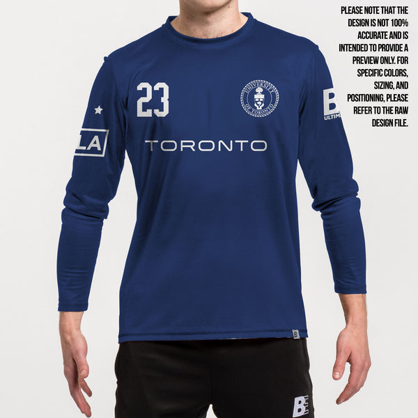 Full Sub Dark Long Sleeve | University of Toronto -  Men's