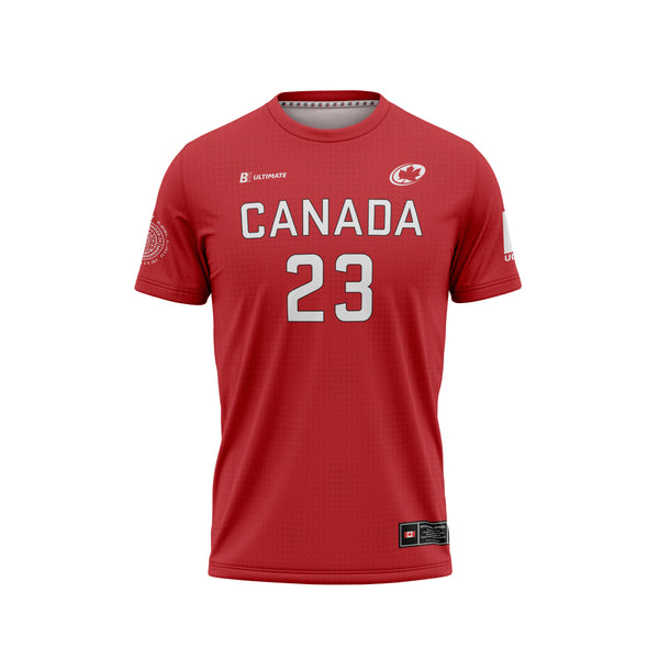 Full Sub N-Knit Short Sleeve (Dark) | Ultimate Canada U24 Women Spring 2023