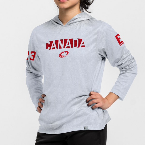 Full Sub N-Knit Sun Hoodie (Light) | Ultimate Canada U24 Women Spring 2023